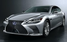 Lexus LS 2021 nâng cấp, tăng lực cạnh tranh lên Mercedes S-Class