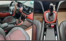 Hyundai i10 độ bệ tì tay, phanh điện tử trông như xe sang