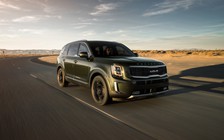 KIA Telluride 2022 nâng cấp nhẹ với logo kiểu mới