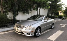 Xe mui trần Mercedes CLK320 cao tuổi, hiếm gặp tại Việt Nam