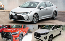 Nhiều mẫu xe Toyota đang 'vật lộn' trong Top xe 'ế' tại Việt Nam