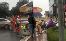 Nam tài xế dùng gậy đánh golf hành hung cảnh sát giao thông