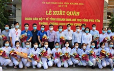 Khánh Hòa cử đoàn cán bộ y tế đến hỗ trợ Phú Yên phòng chống dịch Covid-19