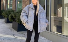 Áo khoác oversized là “chìa khoá” nắm giữ sự ấm áp tuyệt đối trong mùa lạnh