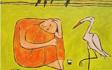 Cuộc sống an nhiên, thanh bình qua nét vẽ của họa sĩ Hà Hùng