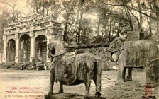 Tại sao khu lăng mộ các vua nhà Nguyễn ở Huế thường xuất hiện... con ngựa?