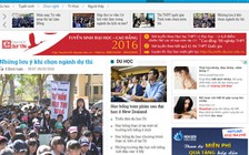 Thanh Niên mở phụ trang “Chọn trường xét tuyển”