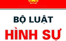 Chính thức lùi thời hạn thi hành bộ luật Hình sự 2015