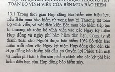 Bảo hiểm mua dễ khó đòi: 'Giăng bẫy' trong hợp đồng