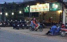 Bảo vệ quán lẩu dê chết trên ghế bố