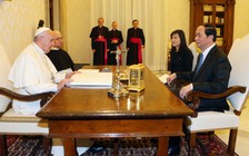 Chủ tịch nước Trần Đại Quang hội kiến giáo hoàng