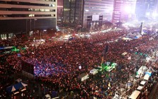 1,5 triệu người phản đối Tổng thống Hàn Quốc