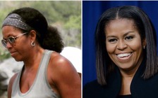 Cựu đệ nhất phu nhân Michelle Obama gây sốt với mái tóc xoăn tự nhiên