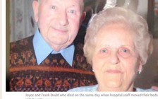Cặp vợ chồng sống với nhau 77 năm và qua đời cùng lúc