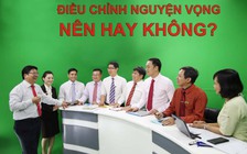 Cân nhắc khi điều chỉnh nguyện vọng
