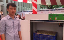 Sinh viên chế tạo máy làm giá tự động