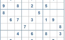Mời các bạn thử sức với ô số Sudoku 3890 mức độ Khó