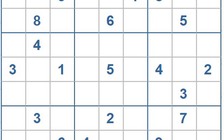 Mời các bạn thử sức với ô số Sudoku 3898 mức độ Khó