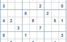 Mời các bạn thử sức với ô số Sudoku 3902 mức độ Khó