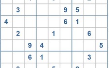 Mời các bạn thử sức với ô số Sudoku 3906 mức độ Khó