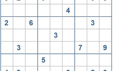 Mời các bạn thử sức với ô số Sudoku 3926 mức độ khó