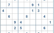 Mời các bạn thử sức với ô số Sudoku 3970 mức độ Khó