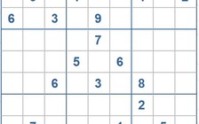 Mời các bạn thử sức với ô số Sudoku 3978 mức độ Khó