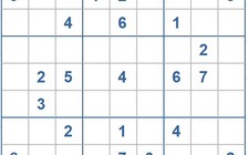 Mời các bạn thử sức với ô số Sudoku 3986 mức độ Khó