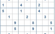 Mời các bạn thử sức với ô số Sudoku 4012 mức độ Khó