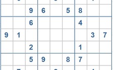 Mời các bạn thử sức với ô số Sudoku 4014 mức độ Khó