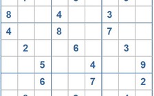 Mời các bạn thử sức với ô số Sudoku 4016 mức độ Khó