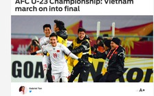 Báo chí châu Á ngả mũ cúi chào U.23 Việt Nam