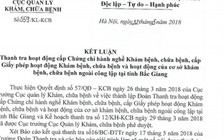 Cấp 'nhầm' nhiều chứng chỉ hành nghề y
