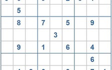 Mời các bạn thử sức với ô số Sudoku 4201 mức độ Khó