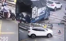 Tai nạn khó tin khi ô tô tông nữ gác chắn đang ngồi làm trên đường ray