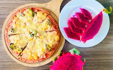 Sau bánh mì đến lượt pizza thanh long ra đời: Bán 200 cái/ngày, giá rẻ phân nửa