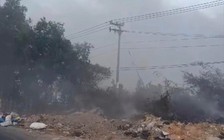 Khánh Hòa: Cháy bãi rác Dốc Đỏ, H.Cam Lâm, hàng trăm hộ dân “ngộp thở”