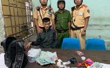 TP.HCM: Nam thanh niên vứt ma túy bỏ chạy khi bị CSGT truy đuổi