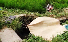 Nam thanh niên chết dưới mương nước thủy lợi