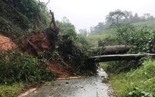 Học sinh Quảng Nam nghỉ học do ảnh hưởng bão số 5