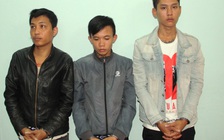 Bắt giam 3 kẻ mang súng, dao, kiếm đi giải quyết mâu thuẫn