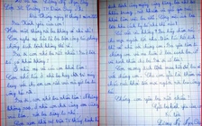 Xúc động bức thư con gái 8 tuổi gửi ba nơi tuyến đầu chống dịch Covid-19