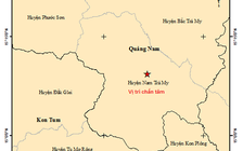 Đầu năm, huyện vùng cao Quảng Nam xảy ra động đất 2,9 độ Richter