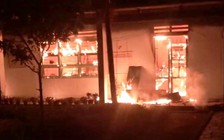 Quảng Nam: Cháy trường THCS trong đêm, nhiều tài sản bị thiêu rụi