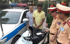Bắt nghi phạm dùng súng nhựa cướp xe máy trên phố Hà Nội