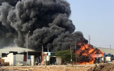 Nướng khoai, nhóm trẻ ‘nướng’ luôn xưởng phế liệu của bố mẹ