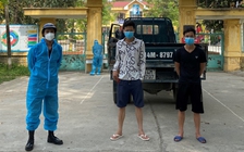 2 thanh niên F1 ở Bắc Giang bị áp giải đi cách ly tập trung