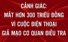 Mất 317 triệu đồng sau cuộc gọi thông báo bị bắt giam về tội rửa tiền