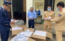 Bắt xe đầu kéo chở hàng ngàn bộ kit test Covid-19 không rõ nguồn gốc