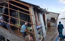 Sạt lở đất, 25 căn nhà bị ảnh hưởng, thiệt hại hơn 1 tỉ đồng